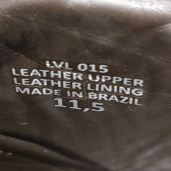 Marc Joseph Black Leather Chukka Boots Size 11.5, Made in Brazil, LVL 015 - Picture 12 of 15